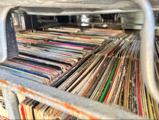 Ca. 3000x IBC-krat Lp’s / langspeelplaten, 12-inch vinyl
